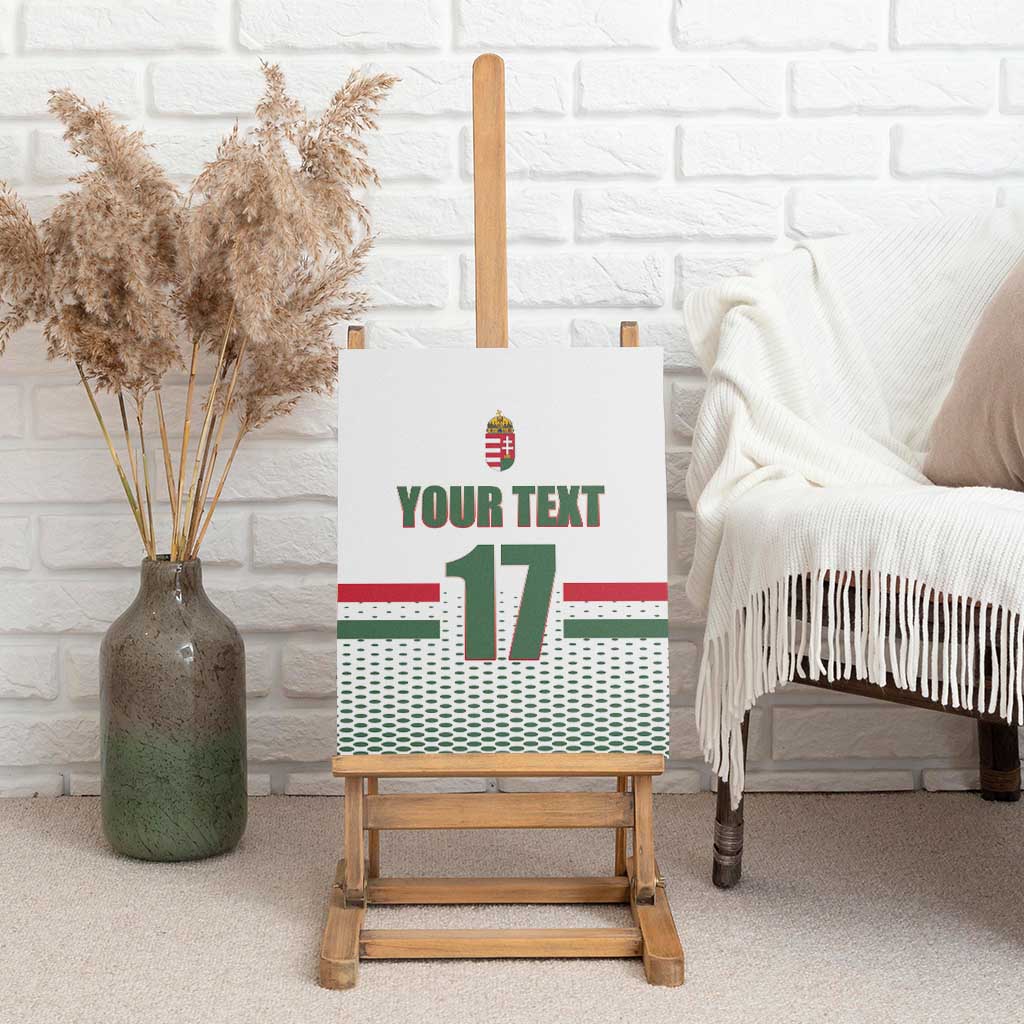 Custom Hungary Ice Hockey Canvas Wall Art White Style Come on Magyars