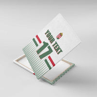 Custom Hungary Ice Hockey Canvas Wall Art White Style Come on Magyars