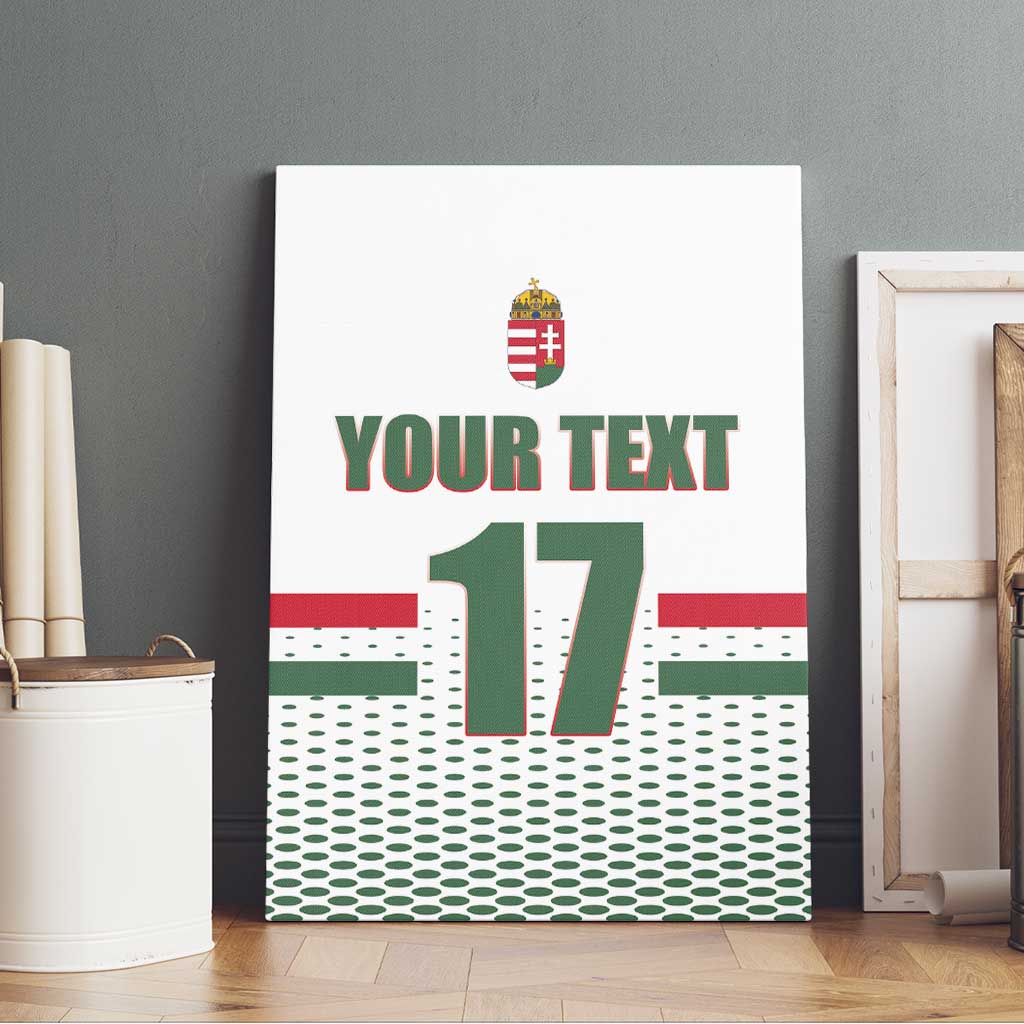 Custom Hungary Ice Hockey Canvas Wall Art White Style Come on Magyars