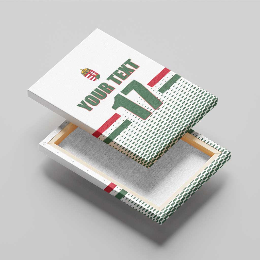 Custom Hungary Ice Hockey Canvas Wall Art White Style Come on Magyars