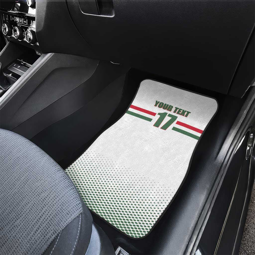 Custom Hungary Ice Hockey Car Mats White Style Come on Magyars
