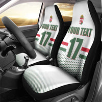 Custom Hungary Ice Hockey Car Seat Cover White Style Come on Magyars