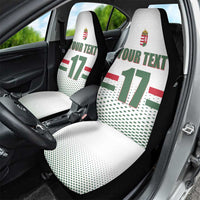 Custom Hungary Ice Hockey Car Seat Cover White Style Come on Magyars