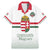 Custom Hungary Ice Hockey Family Matching Mermaid Dress and Hawaiian Shirt White Style Come on Magyars