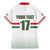 Custom Hungary Ice Hockey Family Matching Mermaid Dress and Hawaiian Shirt White Style Come on Magyars