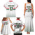 Custom Hungary Ice Hockey Family Matching Tank Maxi Dress and Hawaiian Shirt White Style Come on Magyars