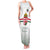 Custom Hungary Ice Hockey Family Matching Tank Maxi Dress and Hawaiian Shirt White Style Come on Magyars