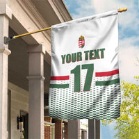 Custom Hungary Ice Hockey Garden Flag White Style Come on Magyars