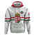 Custom Hungary Ice Hockey Hoodie White Style Come on Magyars