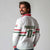 Custom Hungary Ice Hockey Long Sleeve Polo Shirt White Style Come on Magyars