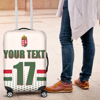 Custom Hungary Ice Hockey Luggage Cover White Style Come on Magyars