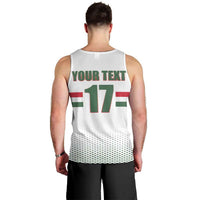 Custom Hungary Ice Hockey Men Tank Top White Style Come on Magyars