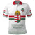 Custom Hungary Ice Hockey Polo Shirt White Style Come on Magyars