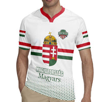 Custom Hungary Ice Hockey Rugby Jersey White Style Come on Magyars