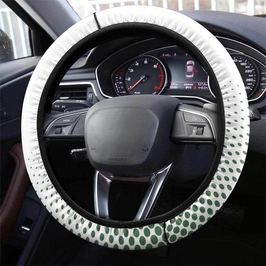 Hungary Ice Hockey Steering Wheel Cover White Style Come on Magyars