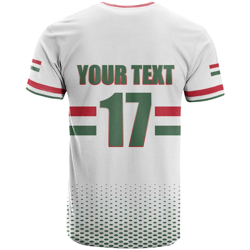 Custom Hungary Ice Hockey T Shirt White Style Come on Magyars