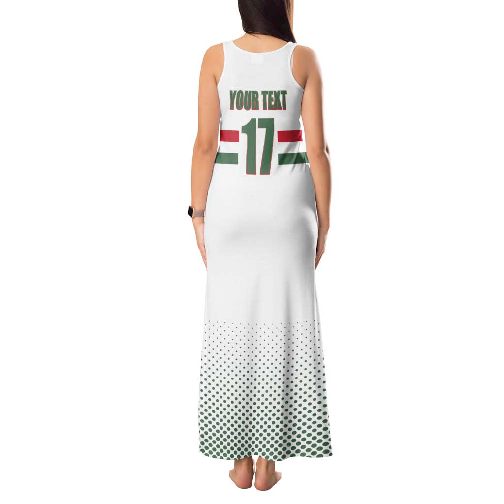 Custom Hungary Ice Hockey Tank Maxi Dress White Style Come on Magyars