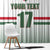 Custom Hungary Ice Hockey Window Curtain White Style Come on Magyars