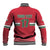 Custom Hungary Ice Hockey Baseball Jacket Red Style Come on Magyars