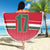 Custom Hungary Ice Hockey Beach Blanket Red Style Come on Magyars