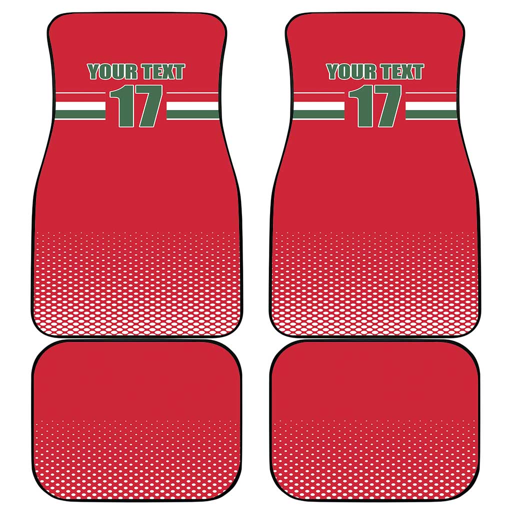 Custom Hungary Ice Hockey Car Mats Red Style Come on Magyars