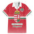 Custom Hungary Ice Hockey Family Matching Mermaid Dress and Hawaiian Shirt Red Style Come on Magyars