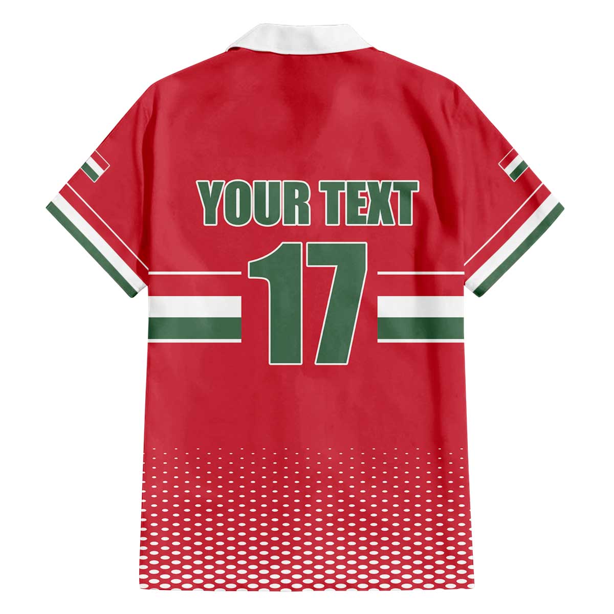 Custom Hungary Ice Hockey Family Matching Off The Shoulder Long Sleeve Dress and Hawaiian Shirt Red Style Come on Magyars