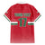 Custom Hungary Ice Hockey Family Matching Short Sleeve Bodycon Dress and Hawaiian Shirt Red Style Come on Magyars