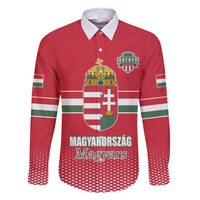 Custom Hungary Ice Hockey Family Matching Summer Maxi Dress and Hawaiian Shirt Red Style Come on Magyars