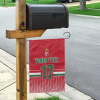 Custom Hungary Ice Hockey Garden Flag Red Style Come on Magyars