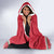 Custom Hungary Ice Hockey Hooded Blanket Red Style Come on Magyars