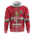 Custom Hungary Ice Hockey Hoodie Red Style Come on Magyars