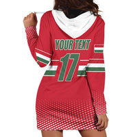 Custom Hungary Ice Hockey Hoodie Dress Red Style Come on Magyars