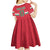 Custom Hungary Ice Hockey Kid Short Sleeve Dress Red Style Come on Magyars