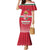Custom Hungary Ice Hockey Mermaid Dress Red Style Come on Magyars