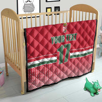 Custom Hungary Ice Hockey Quilt Red Style Come on Magyars