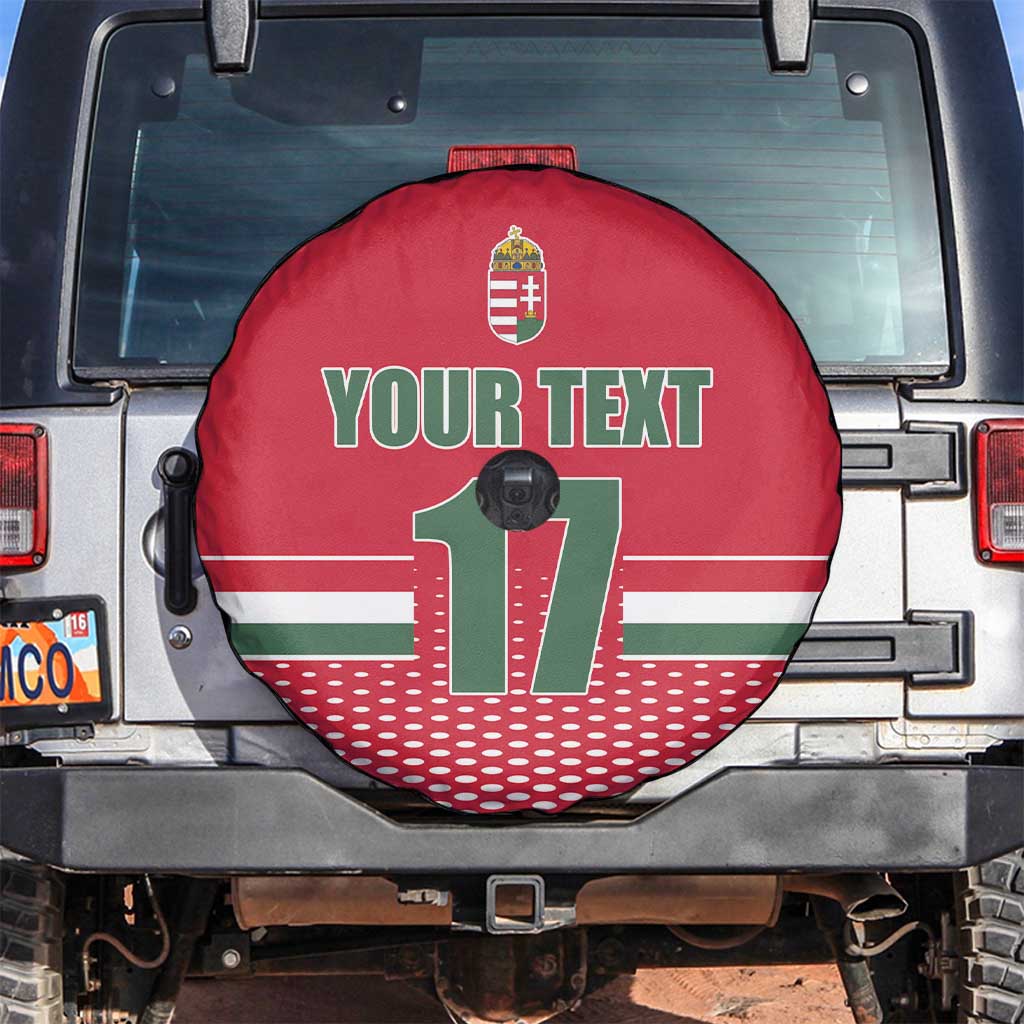 Custom Hungary Ice Hockey Spare Tire Cover Red Style Come on Magyars