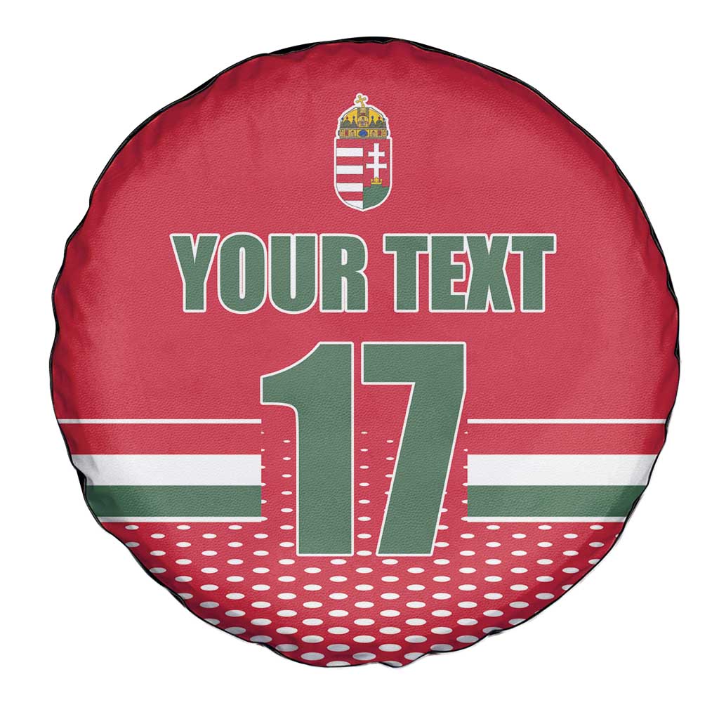 Custom Hungary Ice Hockey Spare Tire Cover Red Style Come on Magyars