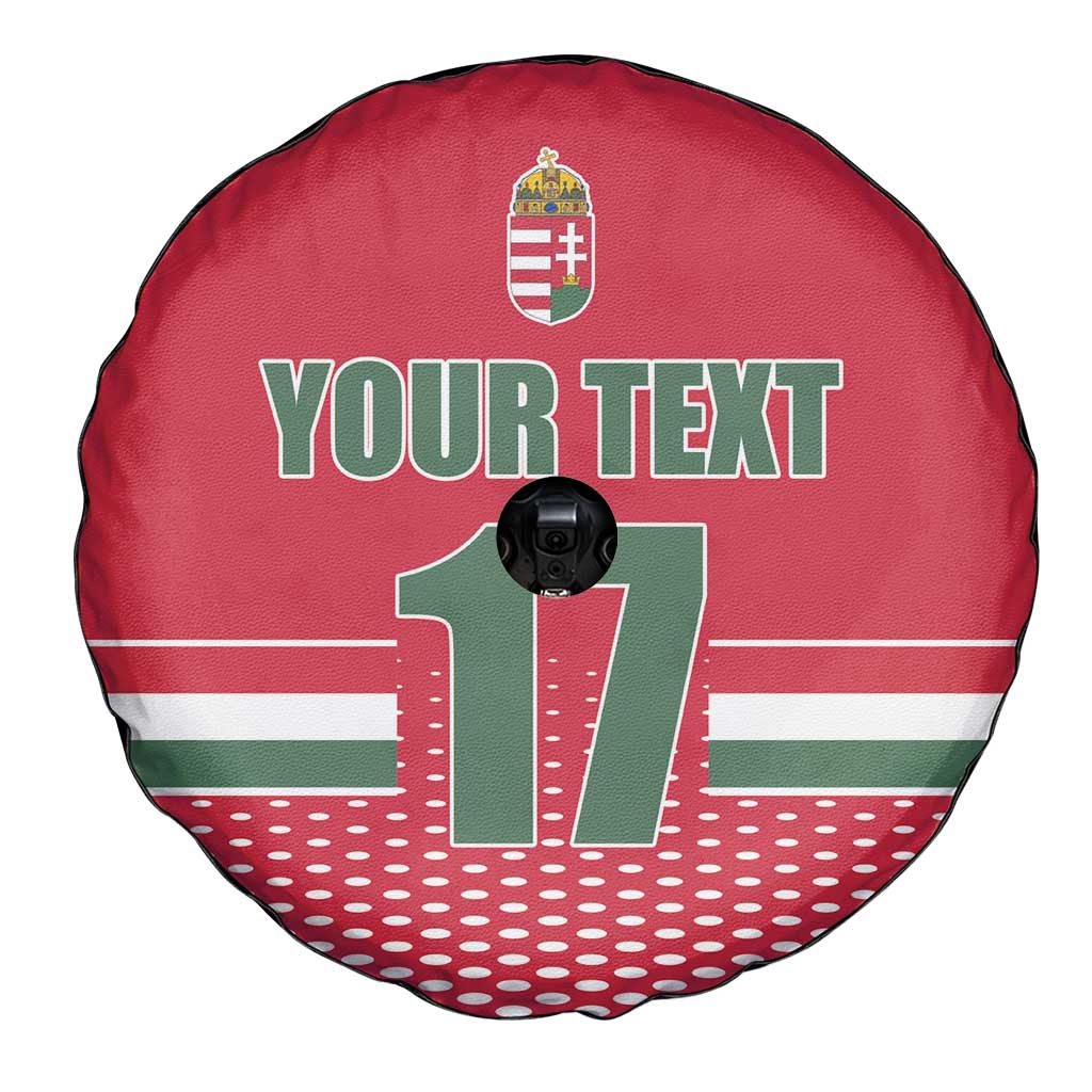 Custom Hungary Ice Hockey Spare Tire Cover Red Style Come on Magyars