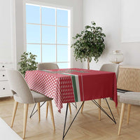 Custom Hungary Ice Hockey Tablecloth Red Style Come on Magyars