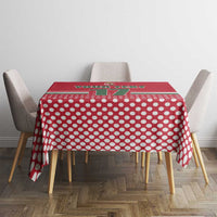 Custom Hungary Ice Hockey Tablecloth Red Style Come on Magyars
