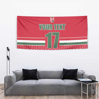 Custom Hungary Ice Hockey Tapestry Red Style Come on Magyars