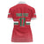 Custom Hungary Ice Hockey Women Polo Shirt Red Style Come on Magyars