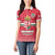 Custom Hungary Ice Hockey Women Polo Shirt Red Style Come on Magyars