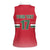 Custom Hungary Ice Hockey Women Sleeveless Polo Shirt Red Style Come on Magyars