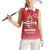 Custom Hungary Ice Hockey Women Sleeveless Polo Shirt Red Style Come on Magyars