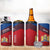 Personalized Netherlands Lion 4 in 1 Can Cooler Tumbler Nederland Flag and Coat of Arms