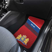 Personalized Netherlands Lion Car Mats Nederland Flag and Coat of Arms