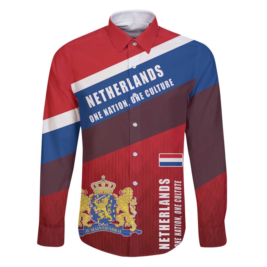 Personalized Netherlands Lion Family Matching Puletasi and Hawaiian Shirt Nederland Flag and Coat of Arms