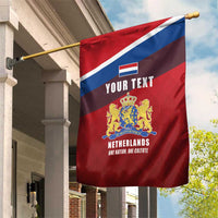 Personalized Netherlands Lion Garden Flag Nederland Flag and Coat of Arms